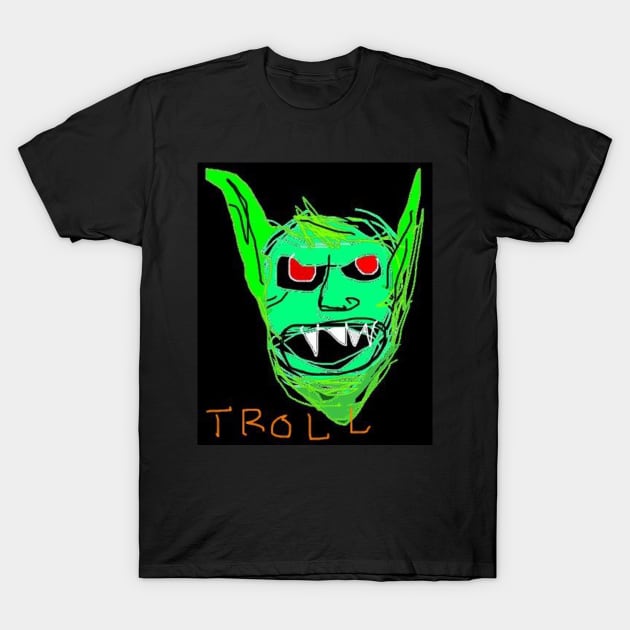 troll T-Shirt by the drone den